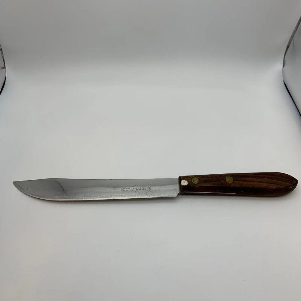 Vintage Geo. Wostenholm & Son Sheffield Stainless Steel Kitchen Knife